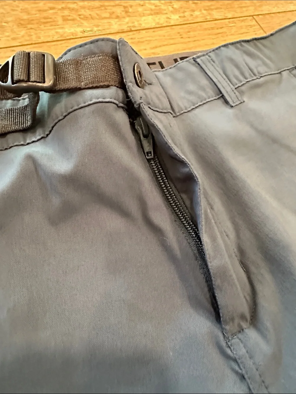 Gerry Men's Casual Pants with Built-In Belt